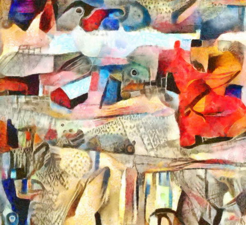 Detail of Farm, 2017 by Alex Caminker