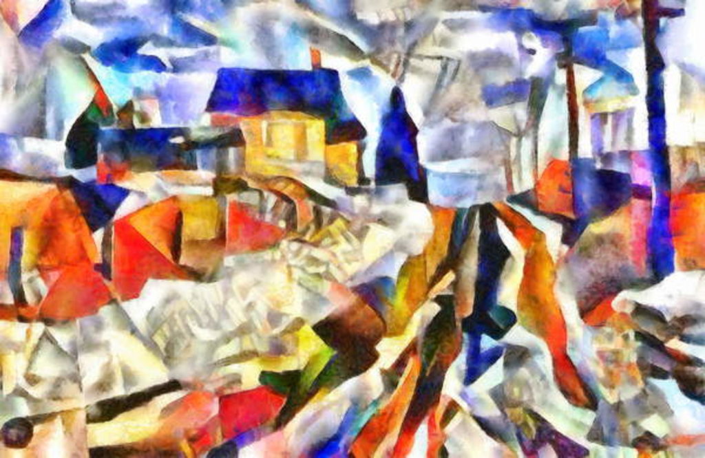 Detail of At the end of winter, 2017 by Alex Caminker