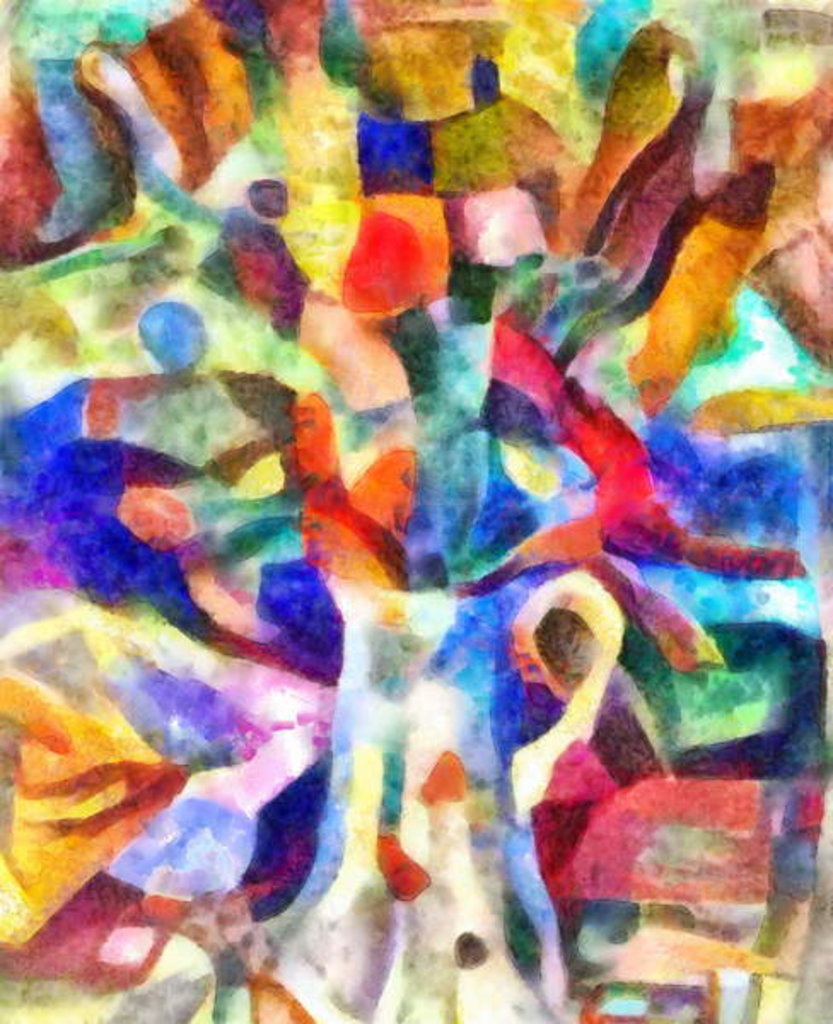 Detail of Jug with flowers, 2017 by Alex Caminker