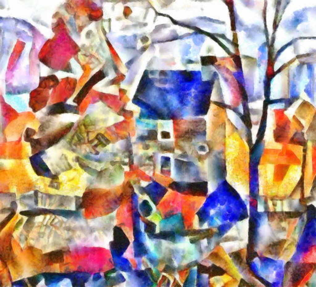 Detail of Autumn, 2017 by Alex Caminker