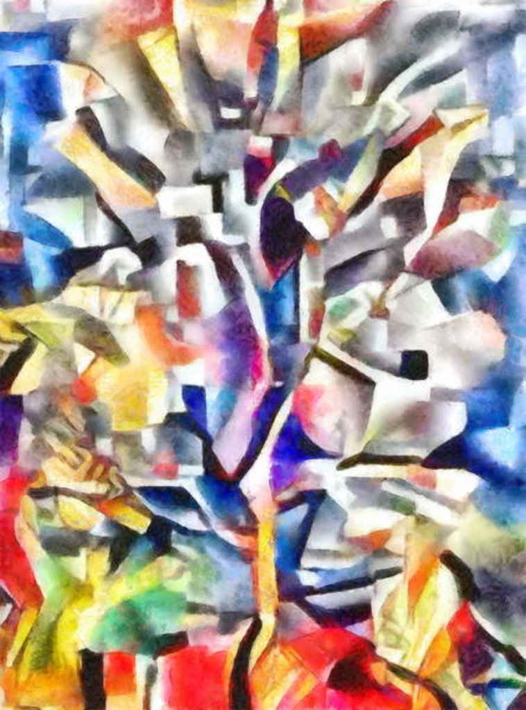 Detail of Tree, 2017 by Alex Caminker
