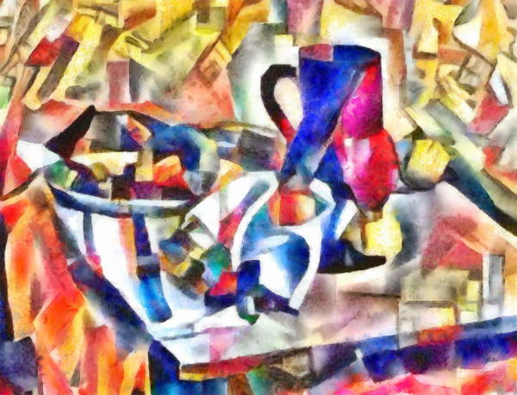 Detail of Scattered pack with fruits, 2017 by Alex Caminker