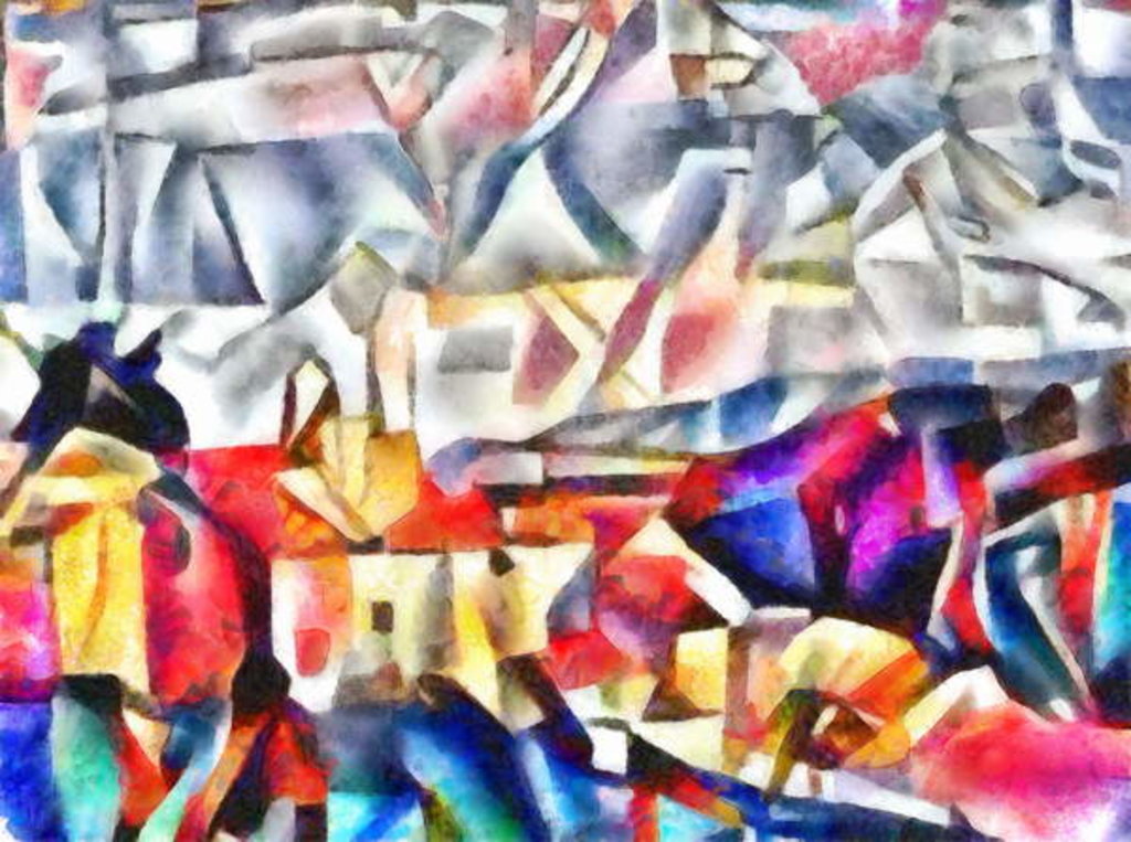 Detail of Landscape sketch II, 2017 by Alex Caminker