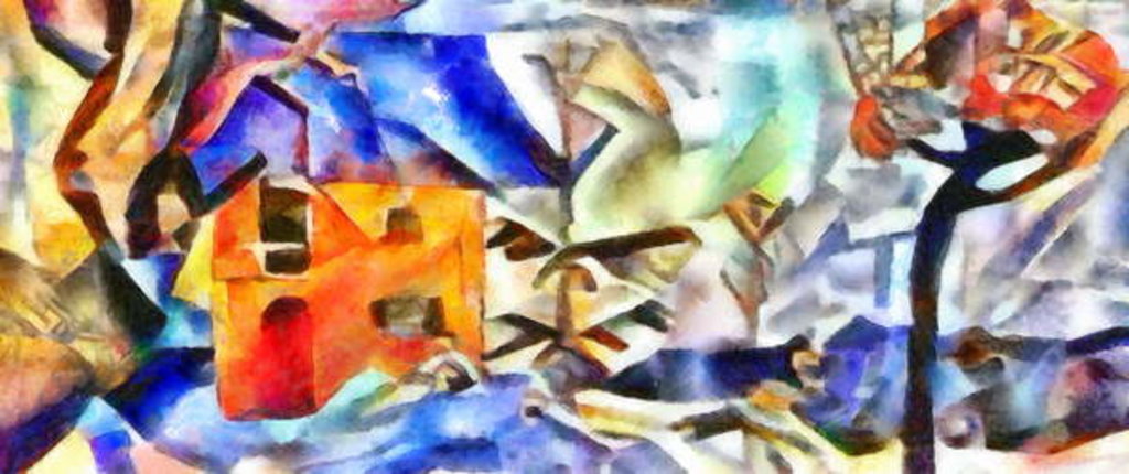 Detail of Abandoned cottage, 2017 by Alex Caminker