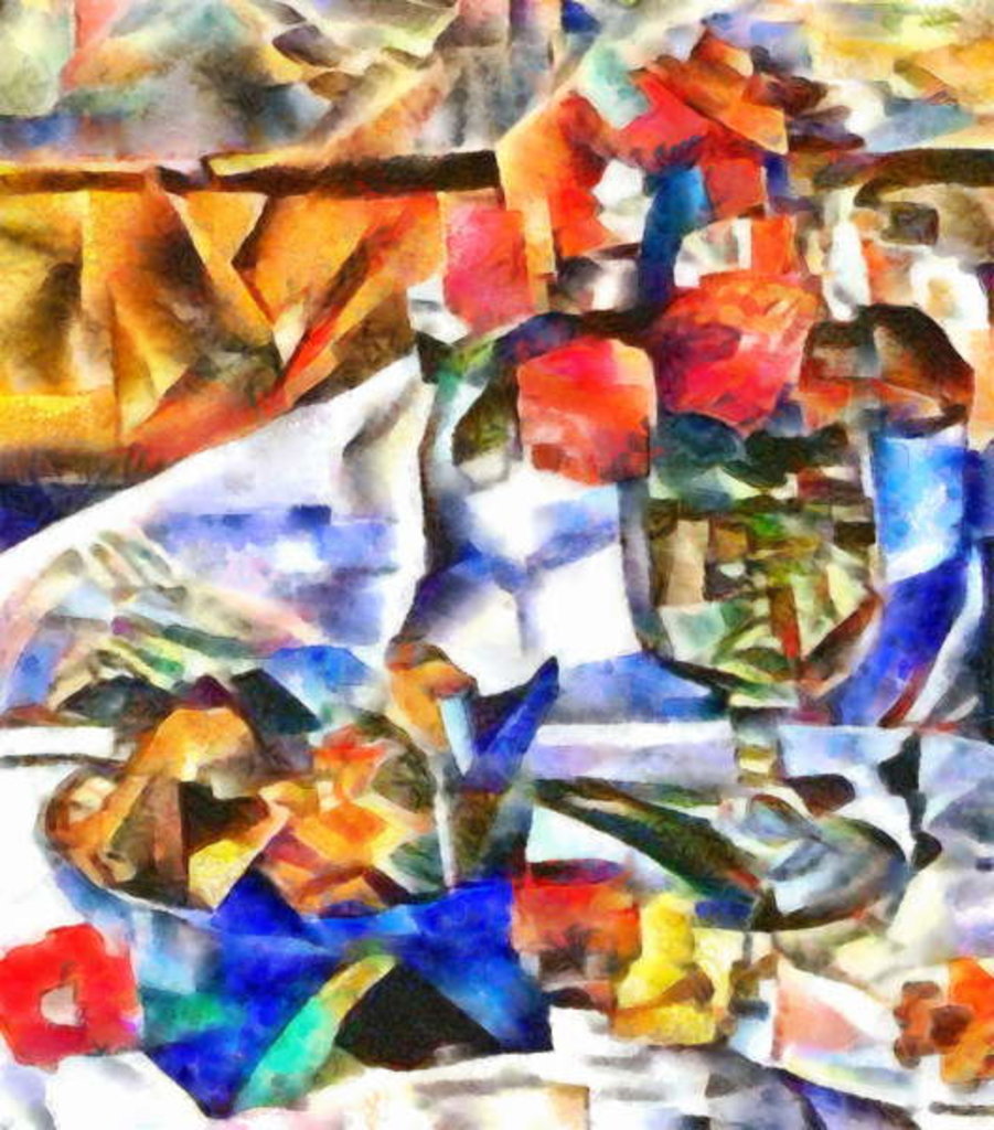 Detail of Stil life, 2017 by Alex Caminker