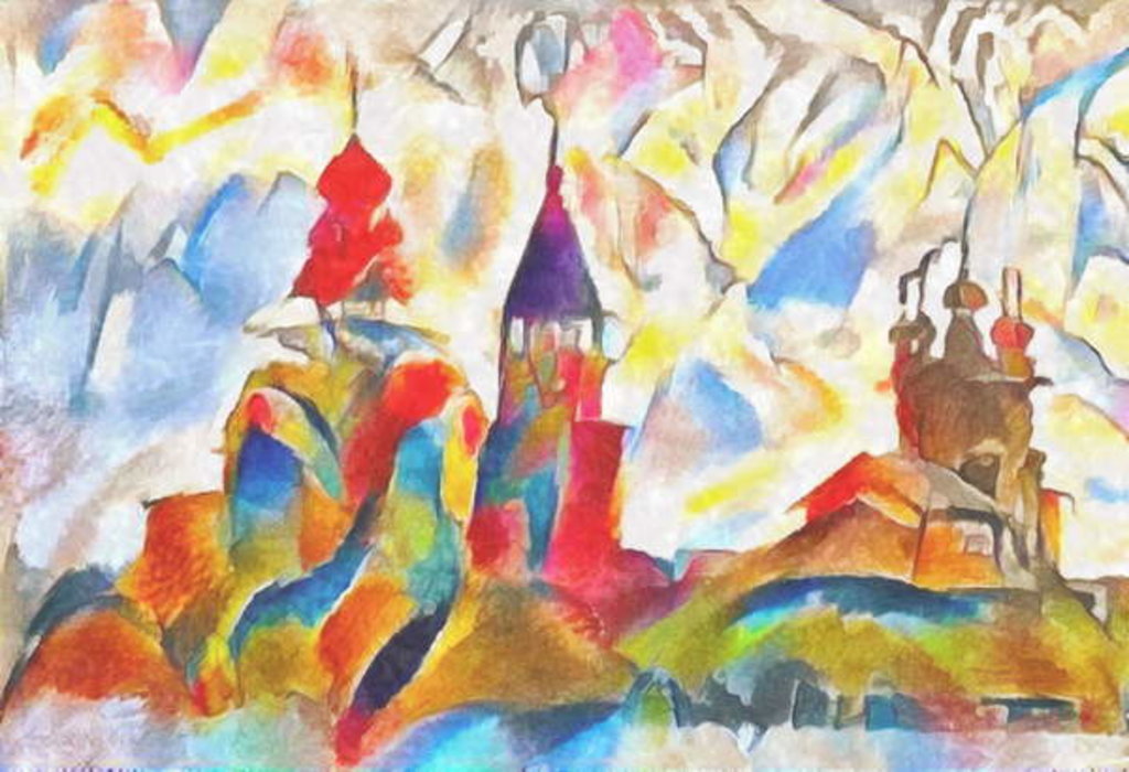 Detail of Kizhi, 2017 by Alex Caminker