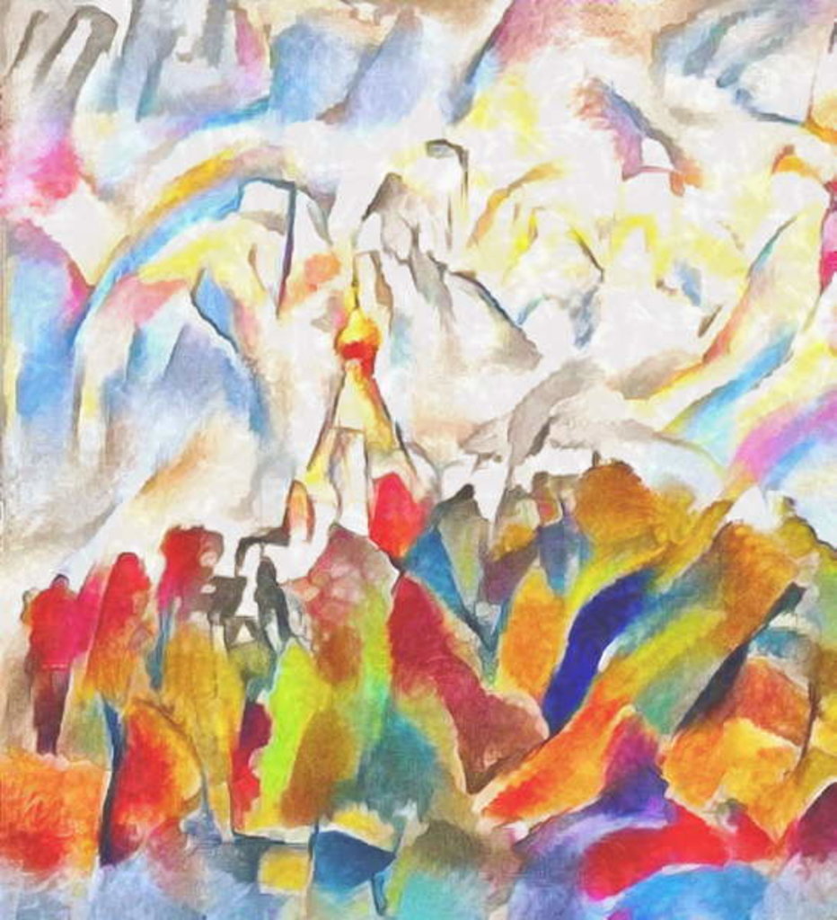 Detail of Kizhi, 2017 by Alex Caminker