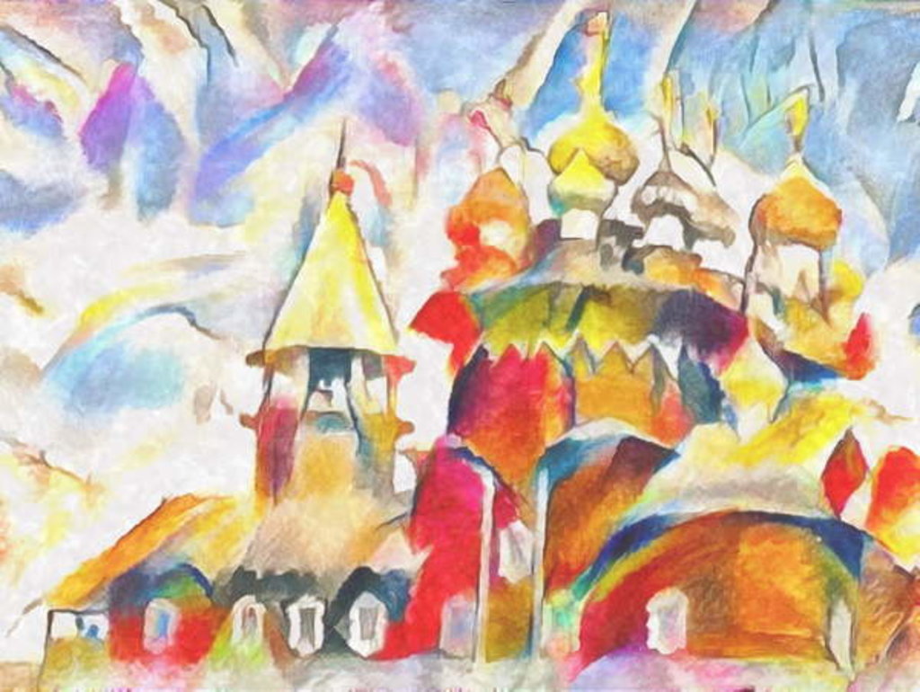 Detail of Kizhi, 2017 by Alex Caminker