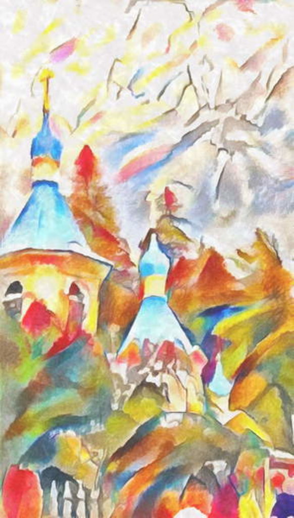 Detail of Kizhi, 2017 by Alex Caminker