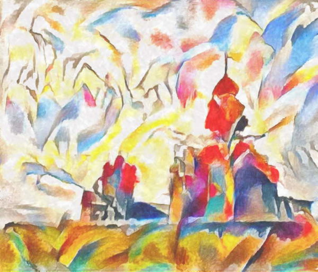 Detail of Kizhi, 2017 by Alex Caminker