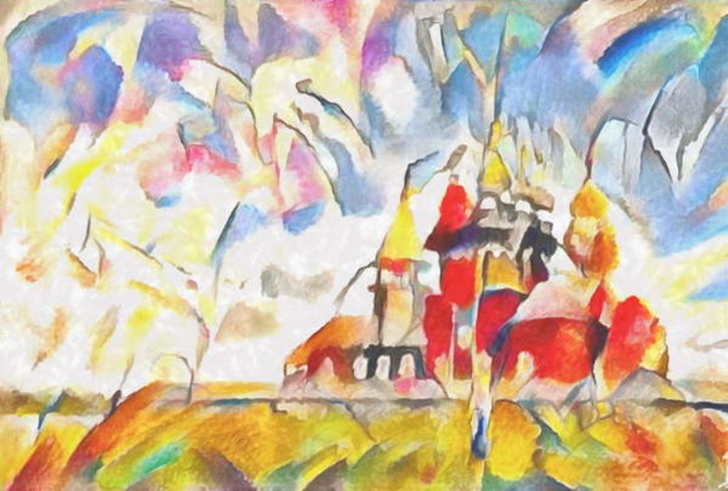 Detail of Kizhi, 2017 by Alex Caminker