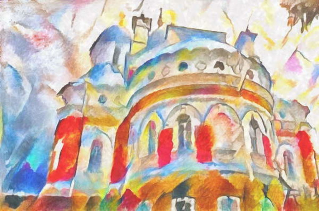 Detail of Kizhi, 2017 by Alex Caminker