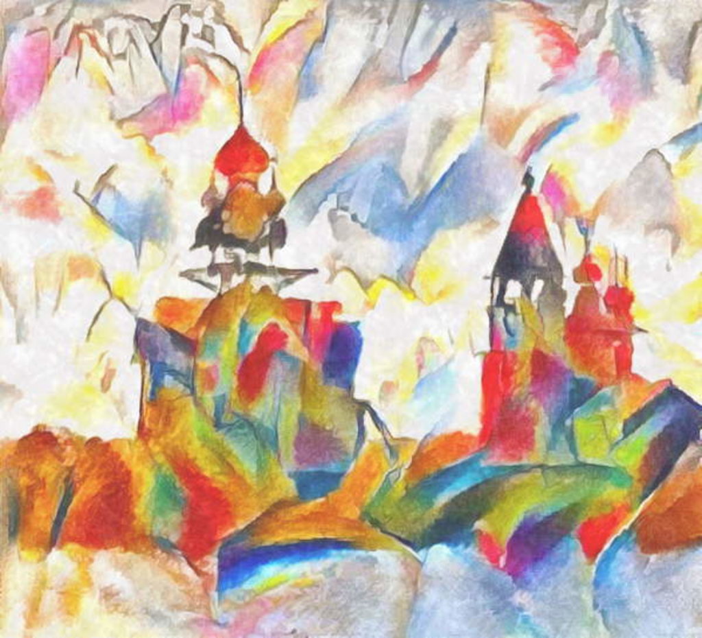 Detail of Kizhi, 2017 by Alex Caminker