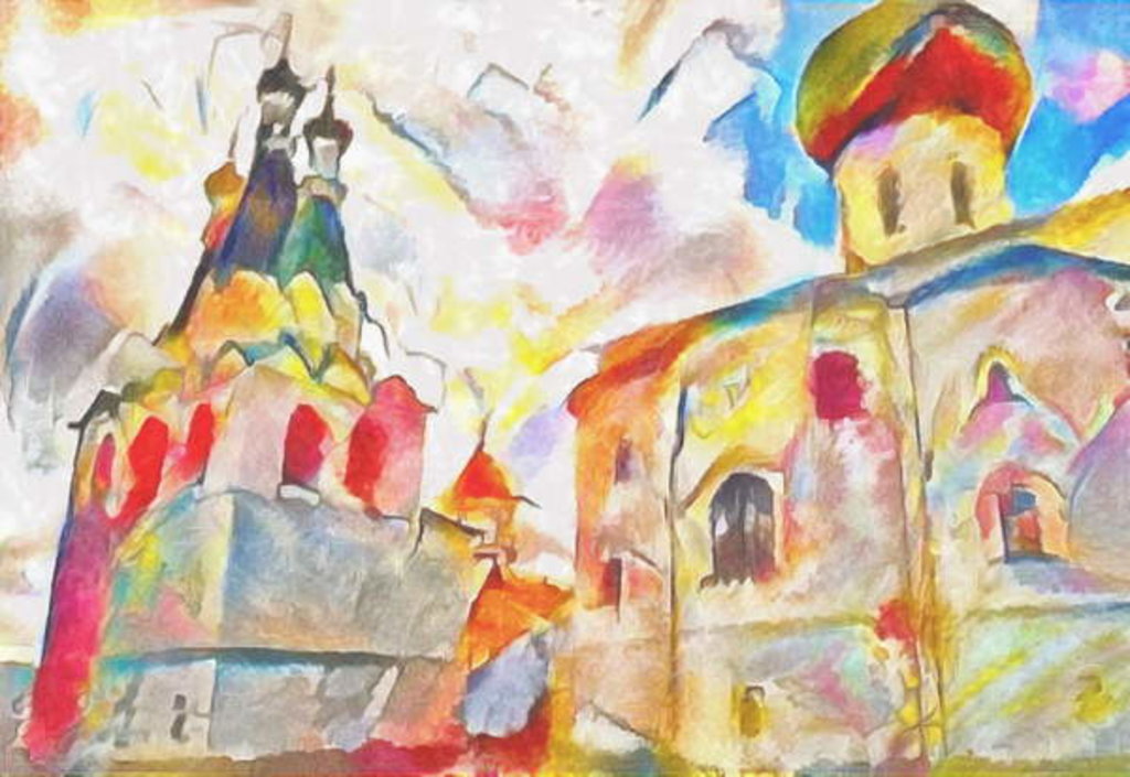 Detail of Kizhi, 2017 by Alex Caminker