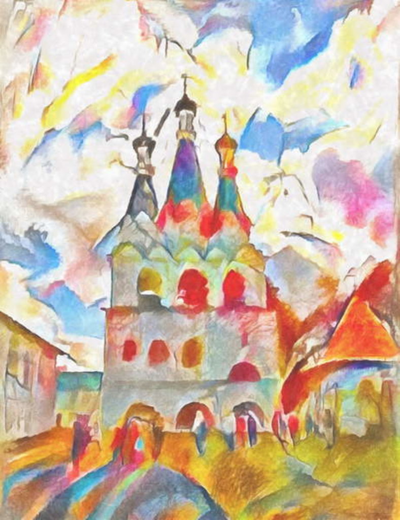 Detail of Kizhi, 2017 by Alex Caminker