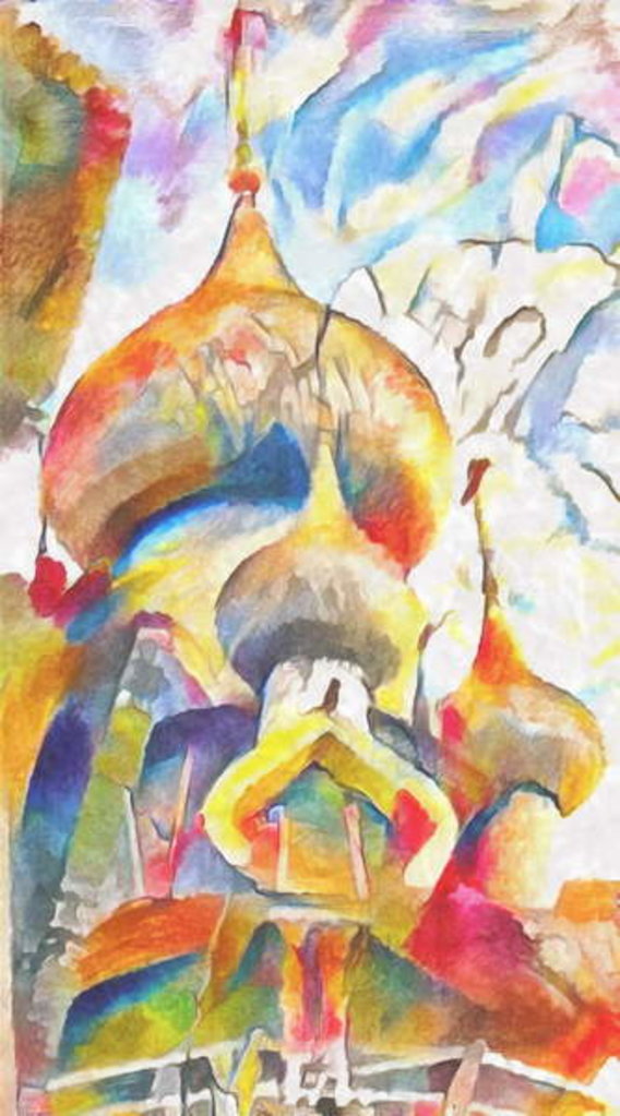 Detail of Kizhi, 2017 by Alex Caminker