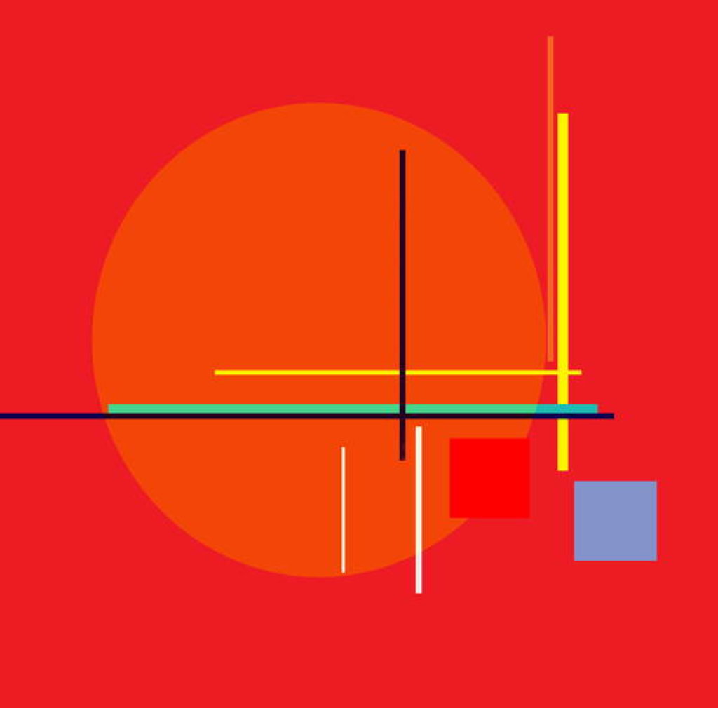 Detail of Sunset, 2017 by Alex Caminker