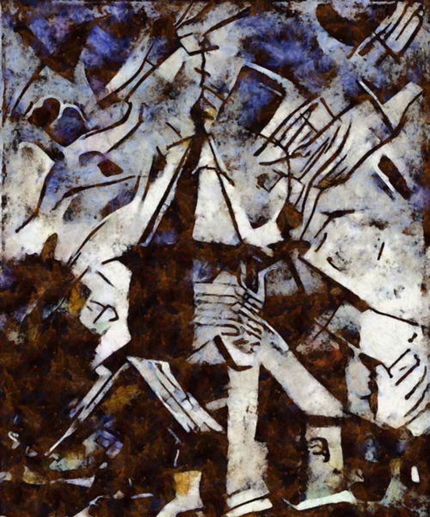 Detail of Etude 12, 2017 by Alex Caminker