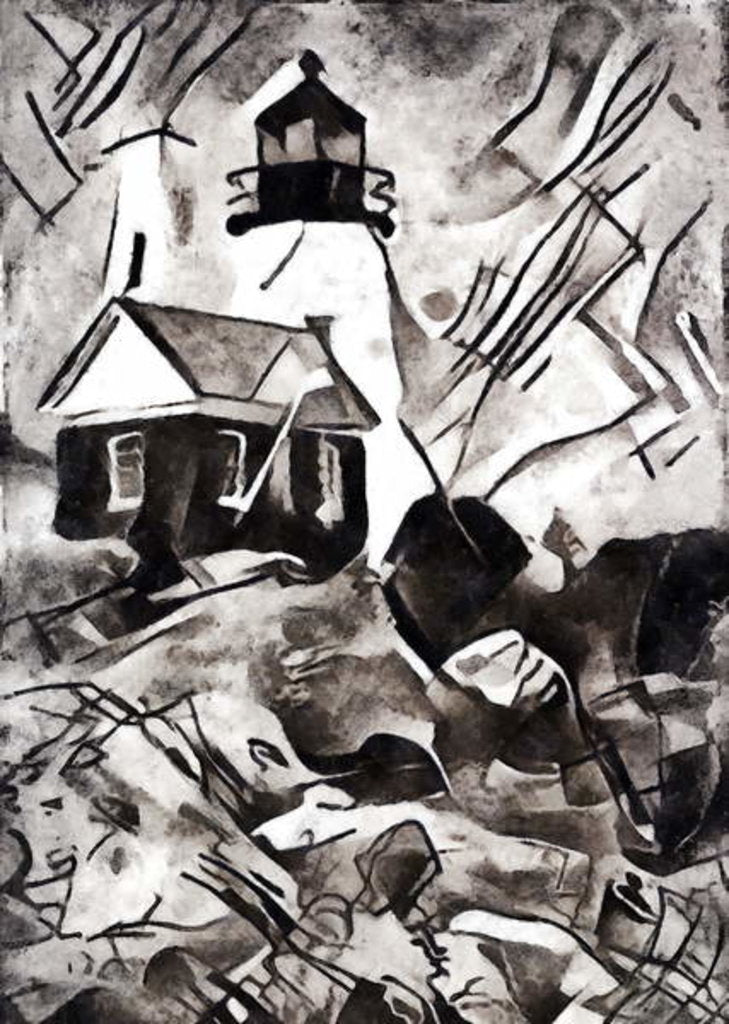 Detail of Etude 14, 2017 by Alex Caminker