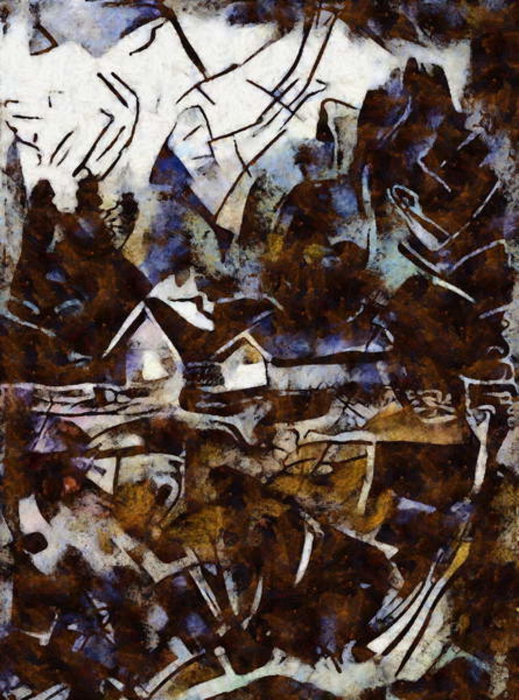 Detail of Etude 17, 2017 by Alex Caminker