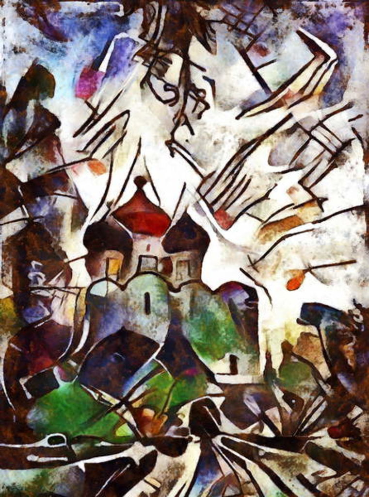 Detail of Etude 19, 2017 by Alex Caminker