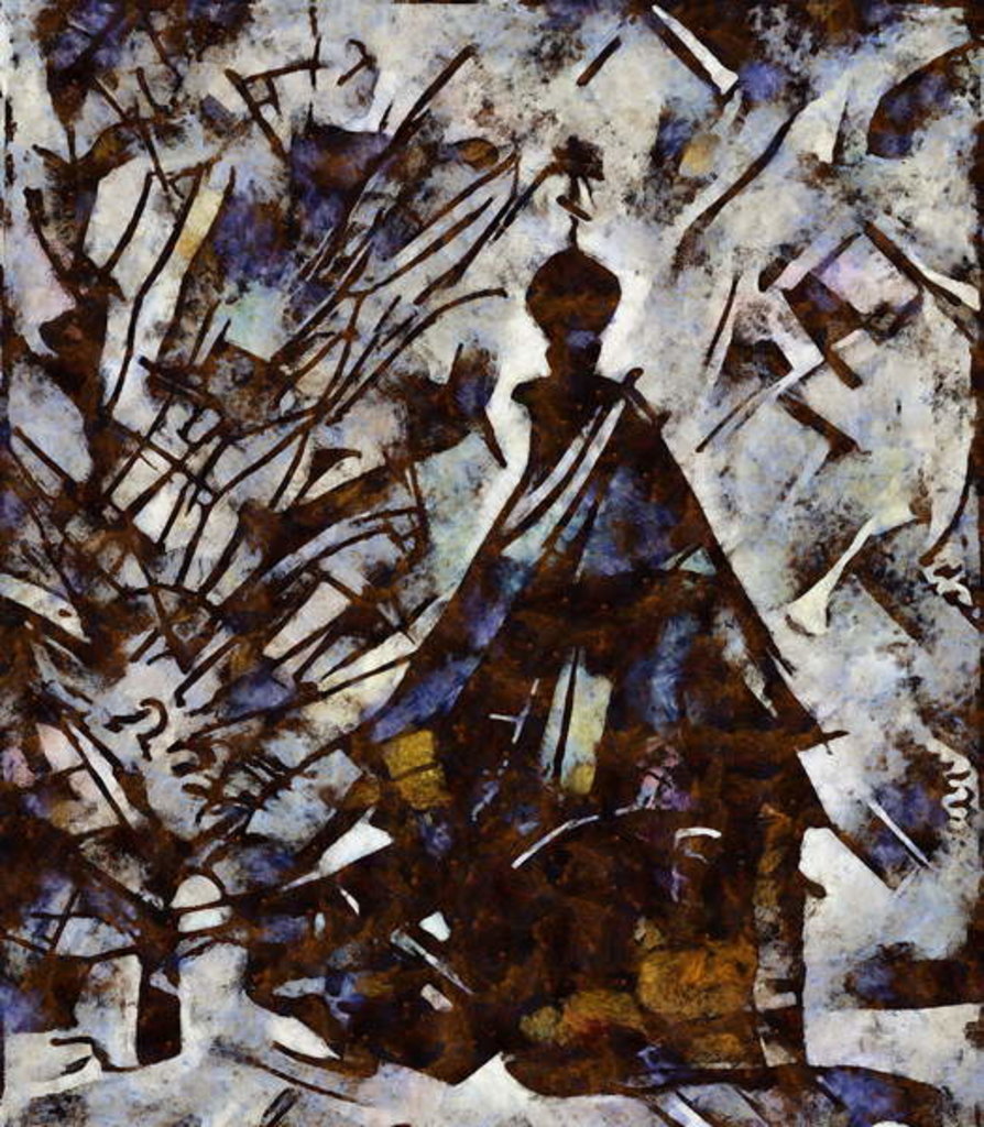 Detail of Etude 4, 2017 by Alex Caminker