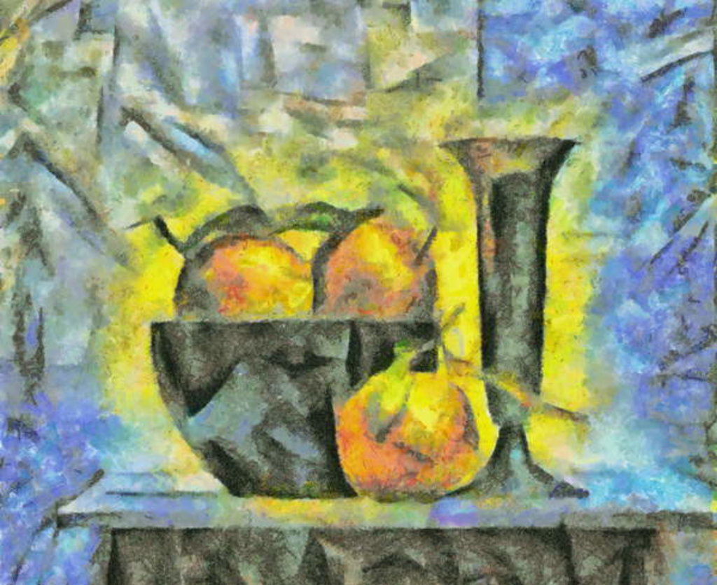 Detail of In blue № 9, 2017 by Alex Caminker