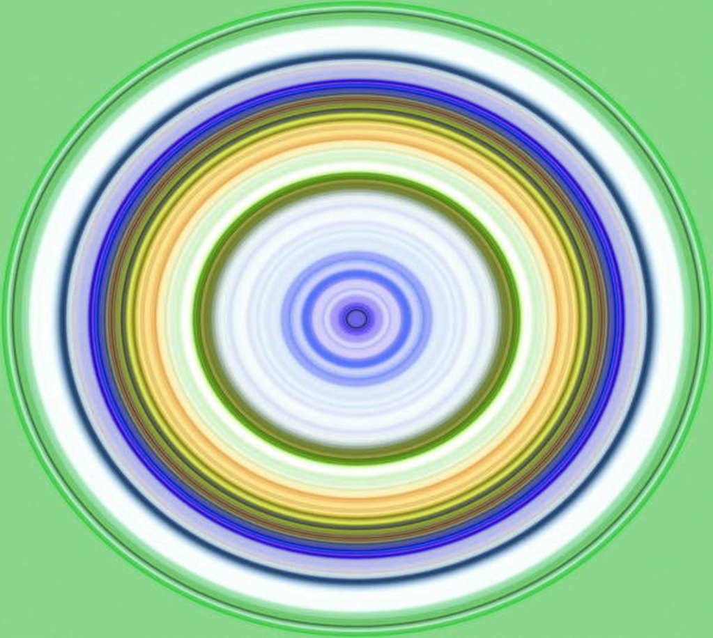 Detail of Layers, 2017 by Alex Caminker