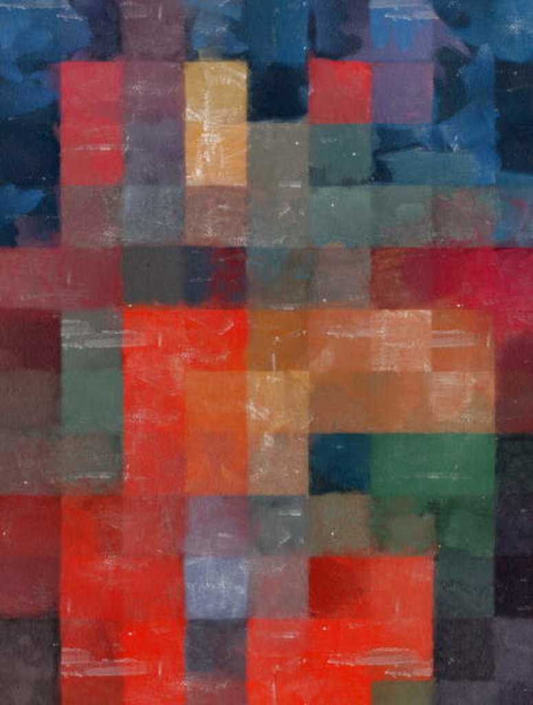 Detail of Nature in geometric, 2017 by Alex Caminker