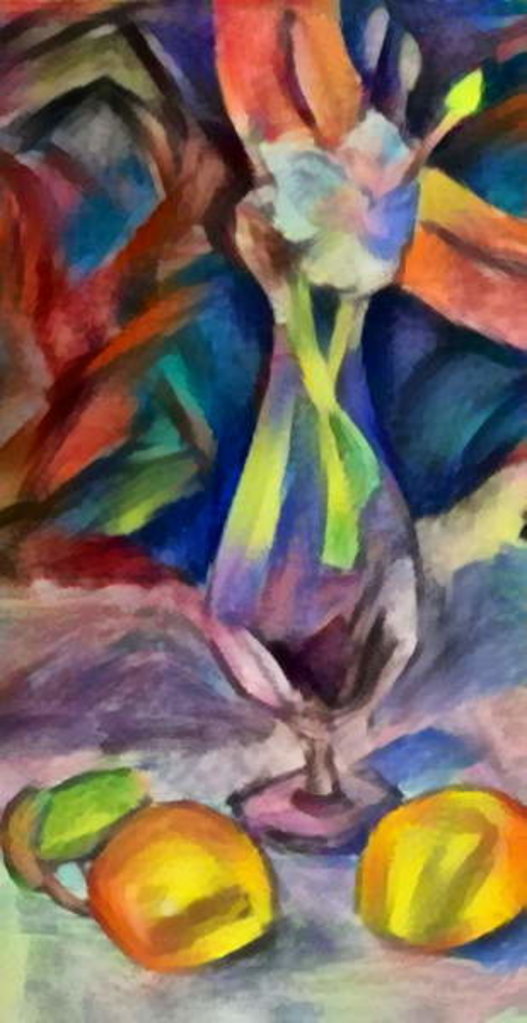 Detail of Motion of the colours and lines, 2017 by Alex Caminker