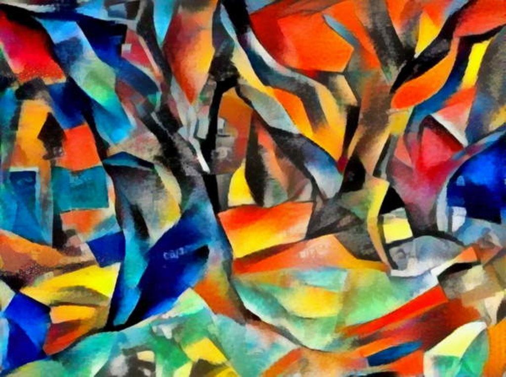 Detail of Fire and air, 2017 by Alex Caminker