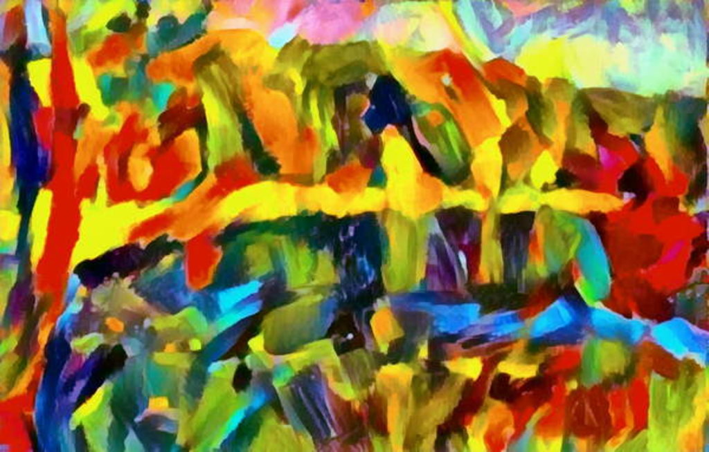 Detail of Landscape, 2017 by Alex Caminker