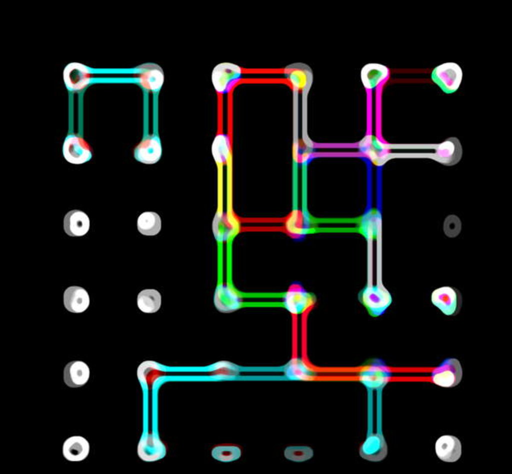 Detail of Electric circuit, 2017 by Alex Caminker
