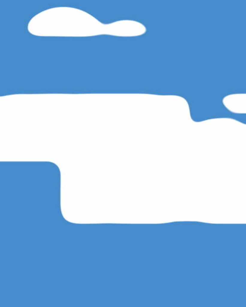 Detail of Improvisation with blue and white, 2017 by Alex Caminker