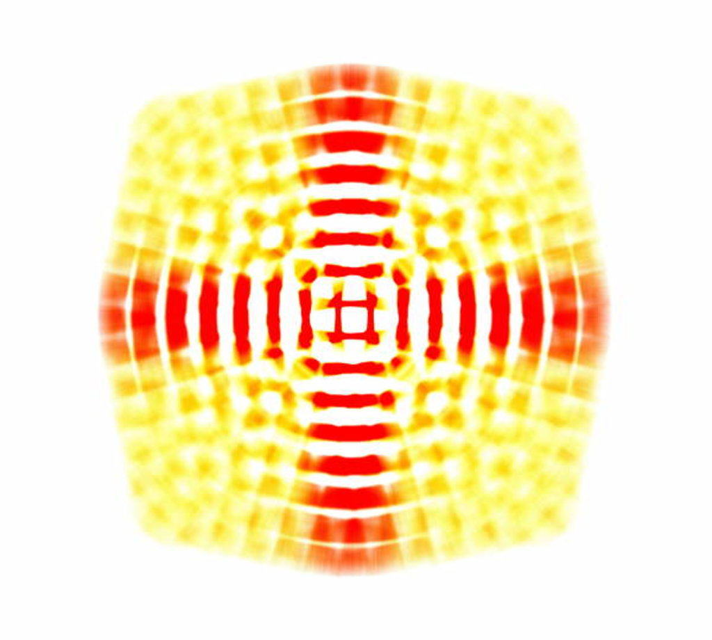 Detail of Yellow-red, 2017 by Alex Caminker