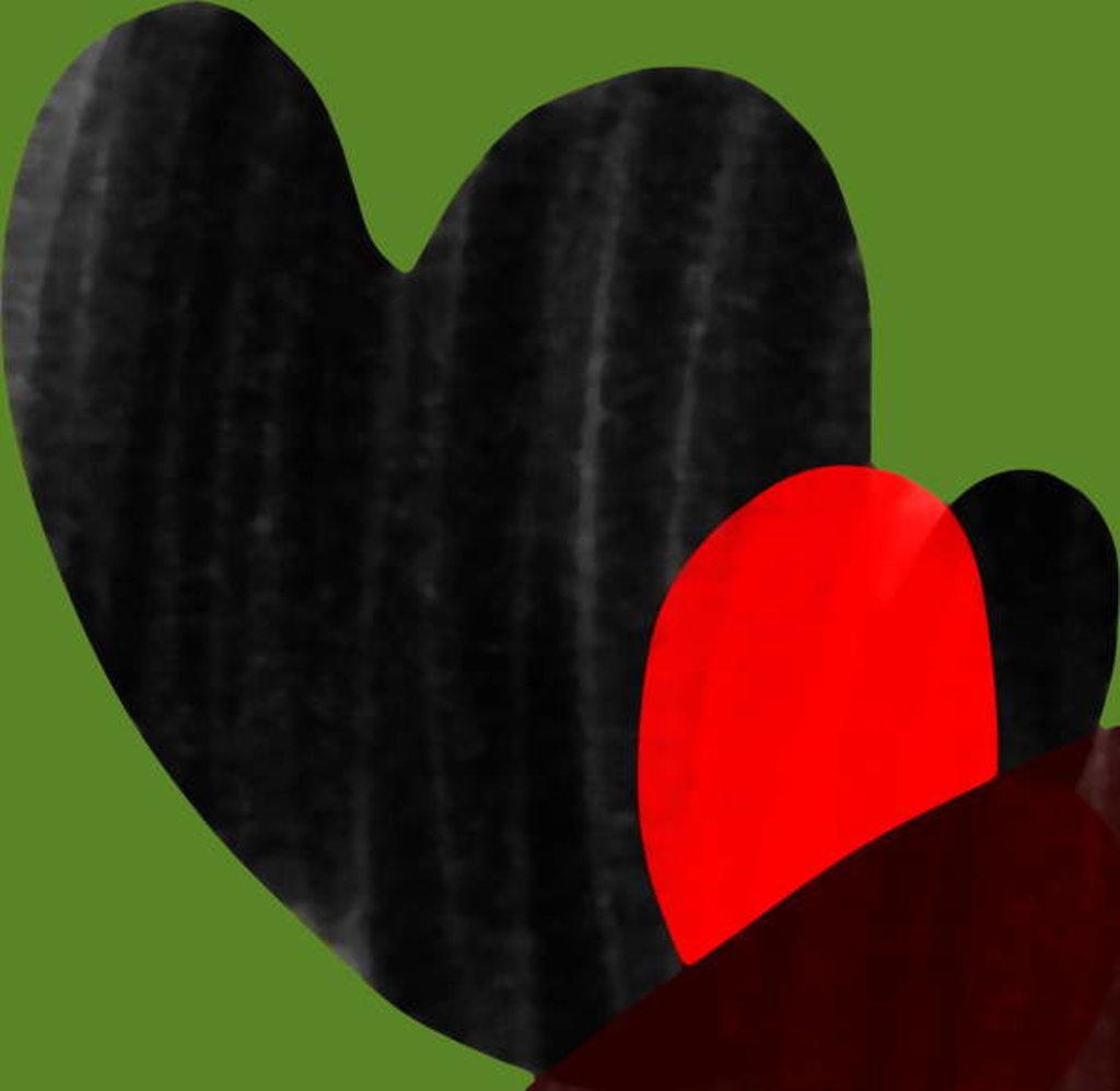 Detail of Sunset, 2017 by Alex Caminker