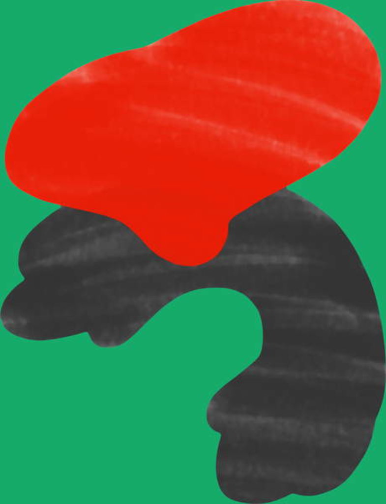 Detail of Next beginning of the day, 2017 by Alex Caminker