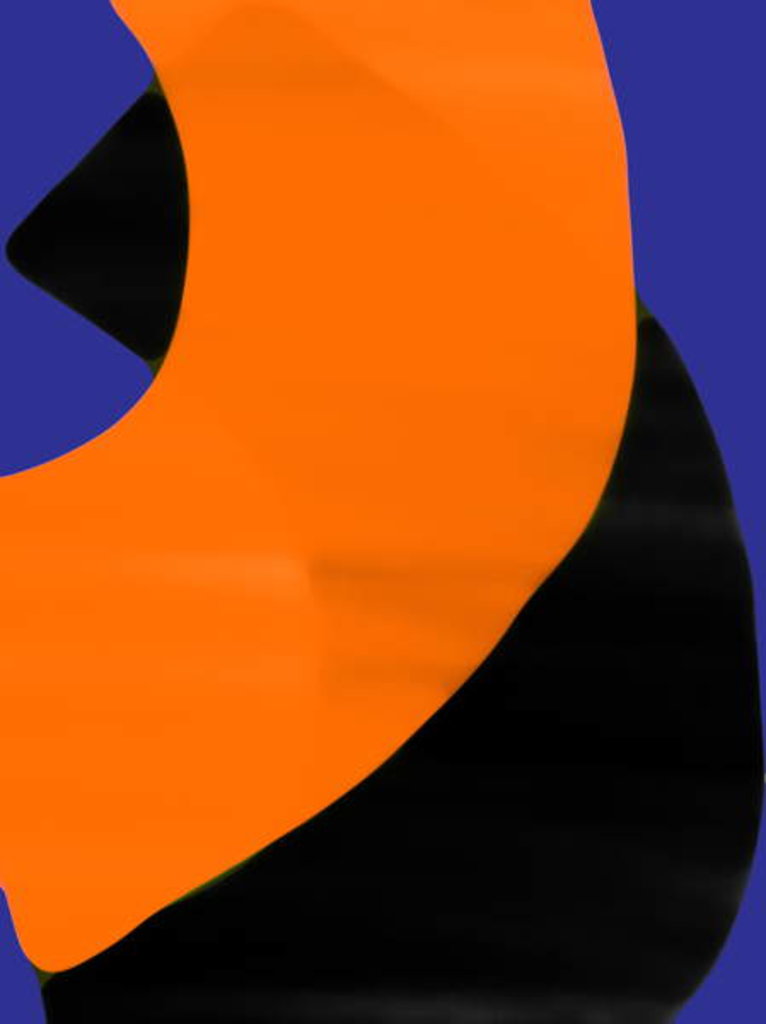 Detail of Moon path, 2017 by Alex Caminker