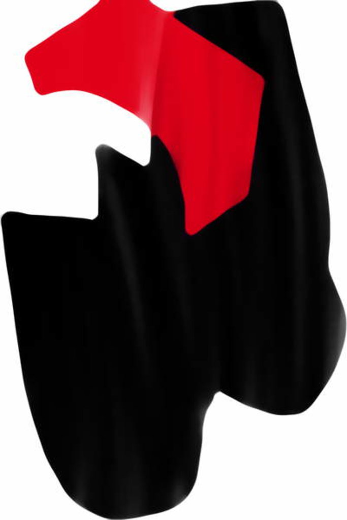 Detail of Crescent, 2017 by Alex Caminker