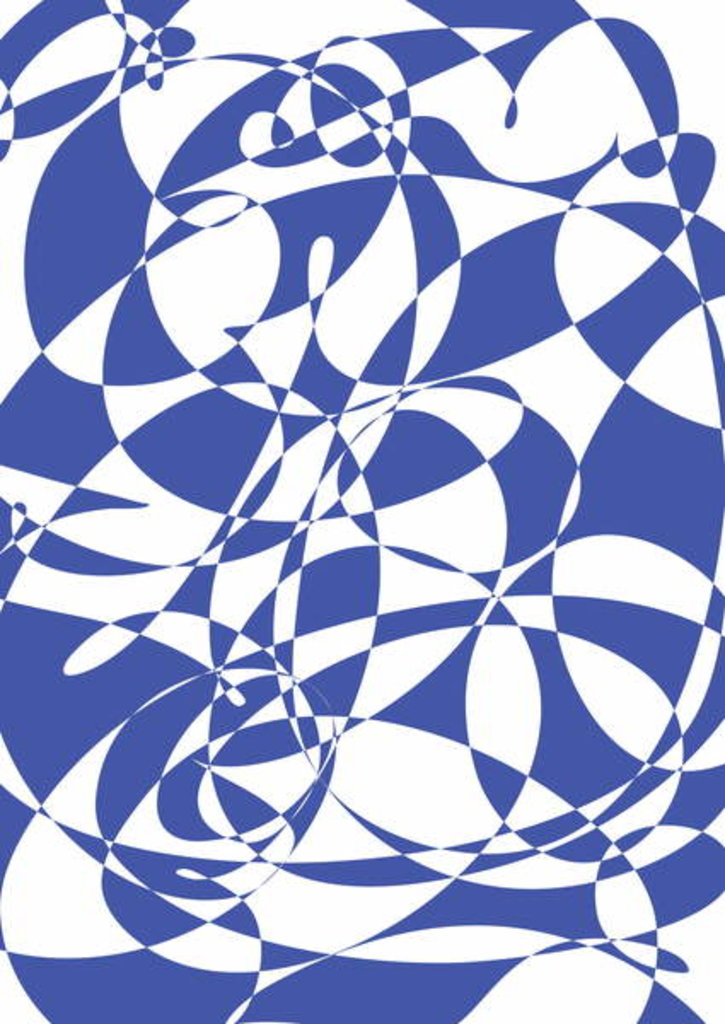 Detail of Blue, 2017 by Alex Caminker