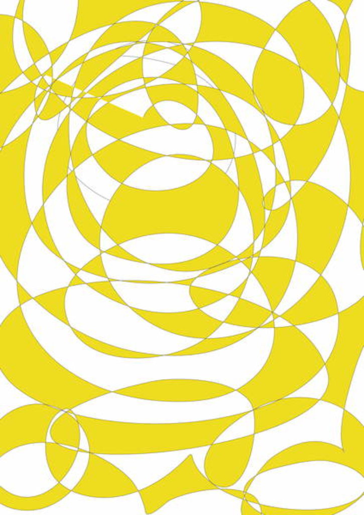 Detail of Yellow Fun, 2017 by Alex Caminker