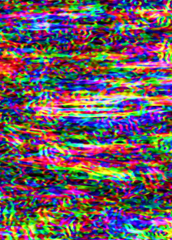 Detail of Electric canvas, 2017 by Alex Caminker