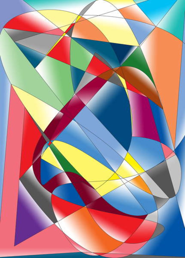 Detail of Landscape, 2017 by Alex Caminker