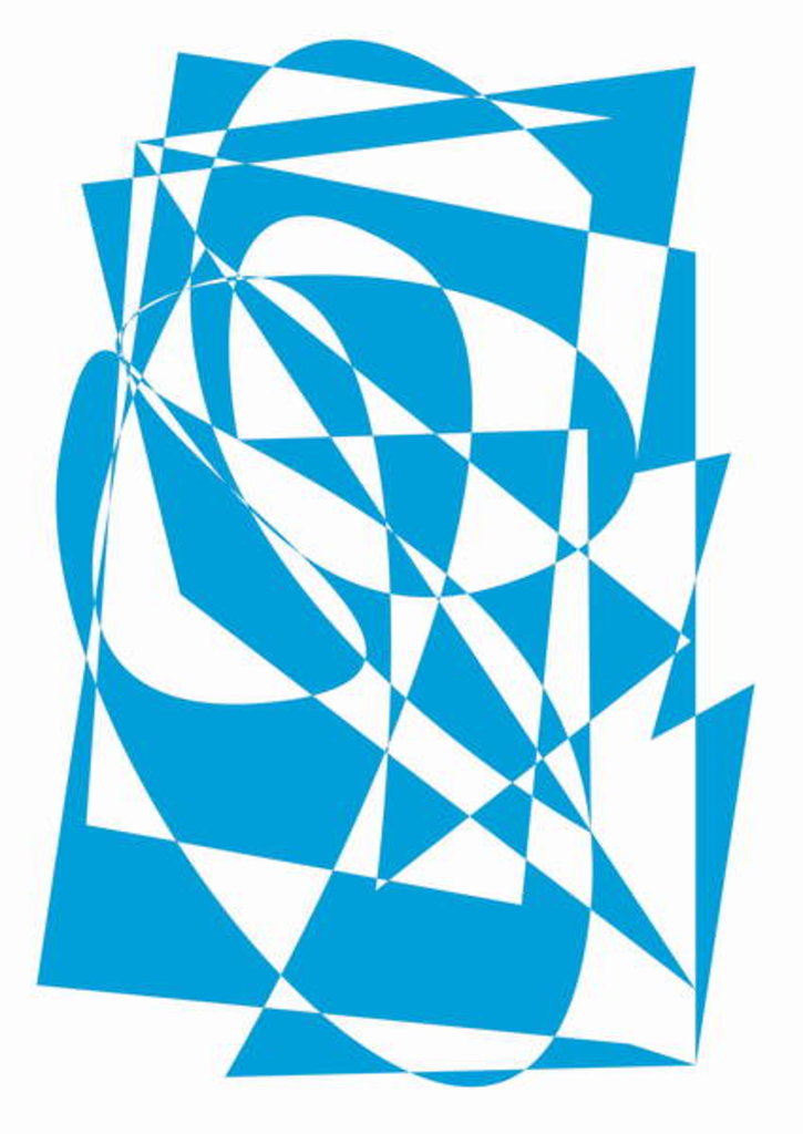 Detail of Blue, 2018 by Alex Caminker