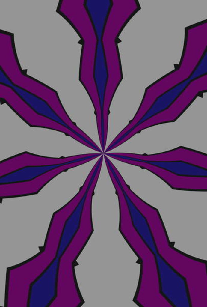 Detail of Arabesque #33, 2019 by Alex Caminker