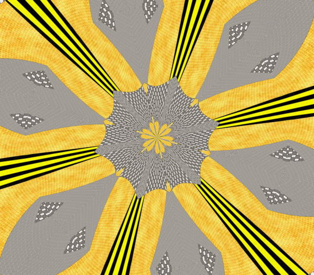 Detail of Flowers 72, 2019 by Alex Caminker