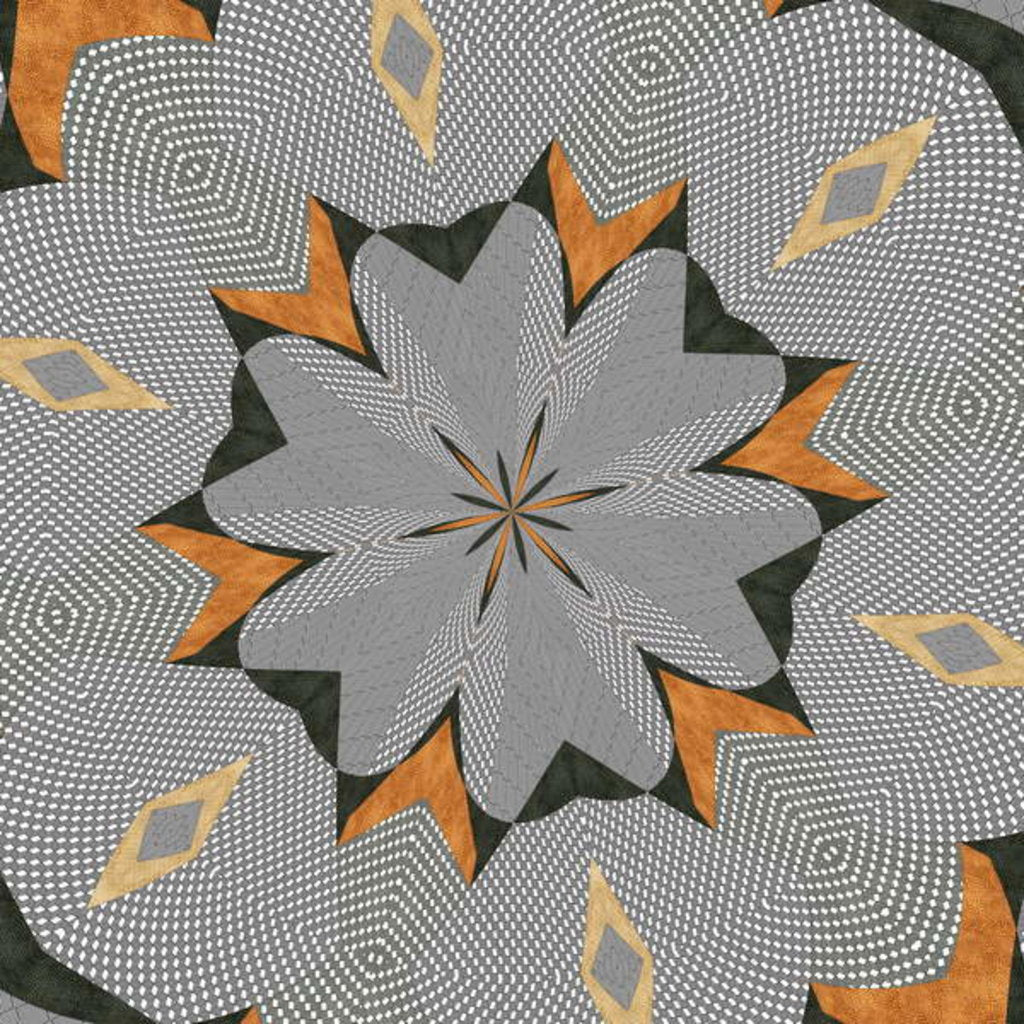 Detail of Ornament 70, 2019 by Alex Caminker