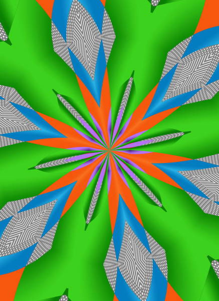 Detail of Flowers #113, 2019 by Alex Caminker