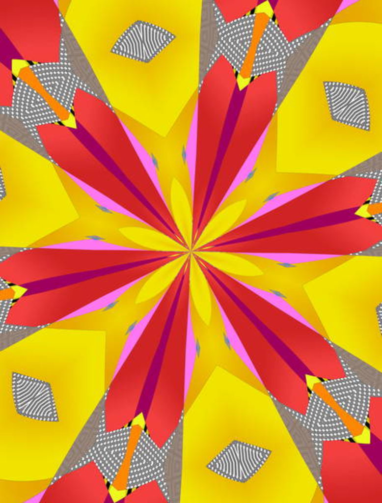 Detail of Flowers #109, 2019 by Alex Caminker