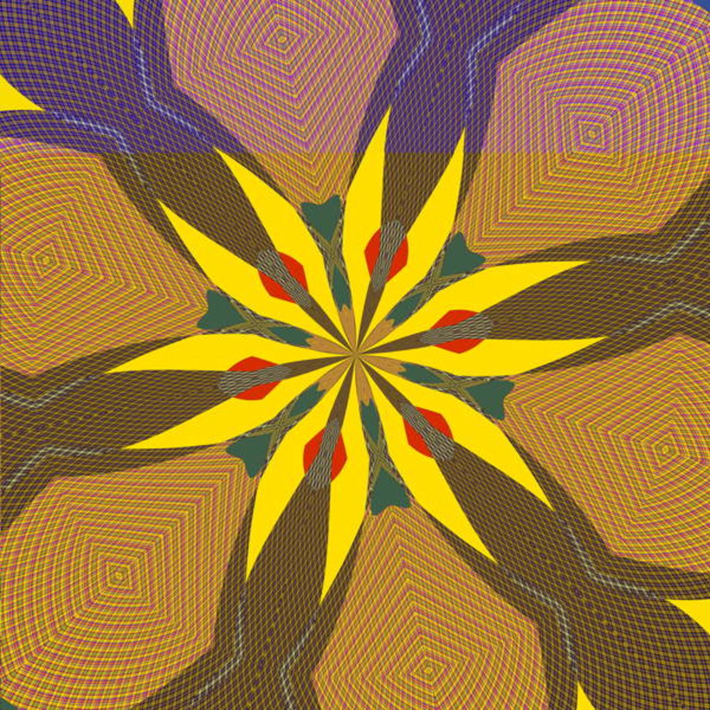 Detail of lily and shadow, 2019 by Alex Caminker